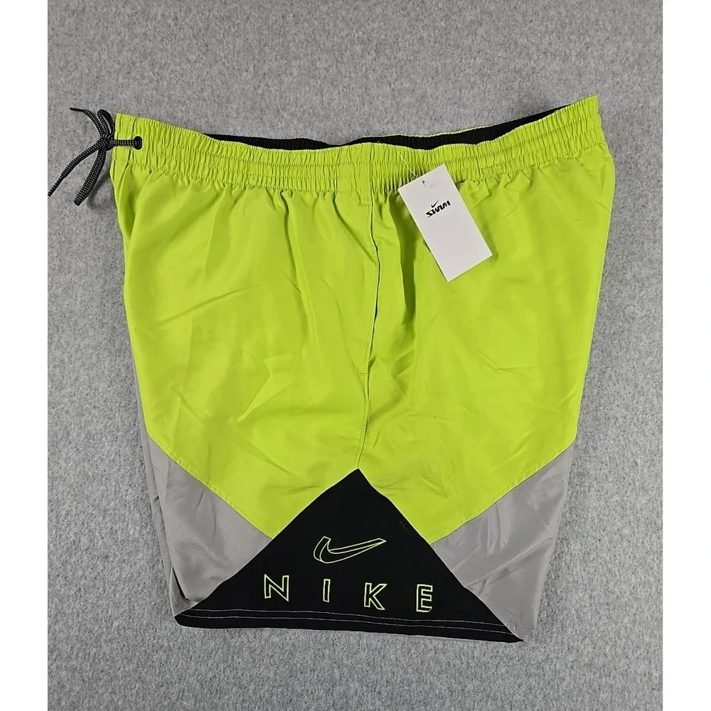 Nike Swim Trunk Shorts Mens‎ Size XXL Lined 6